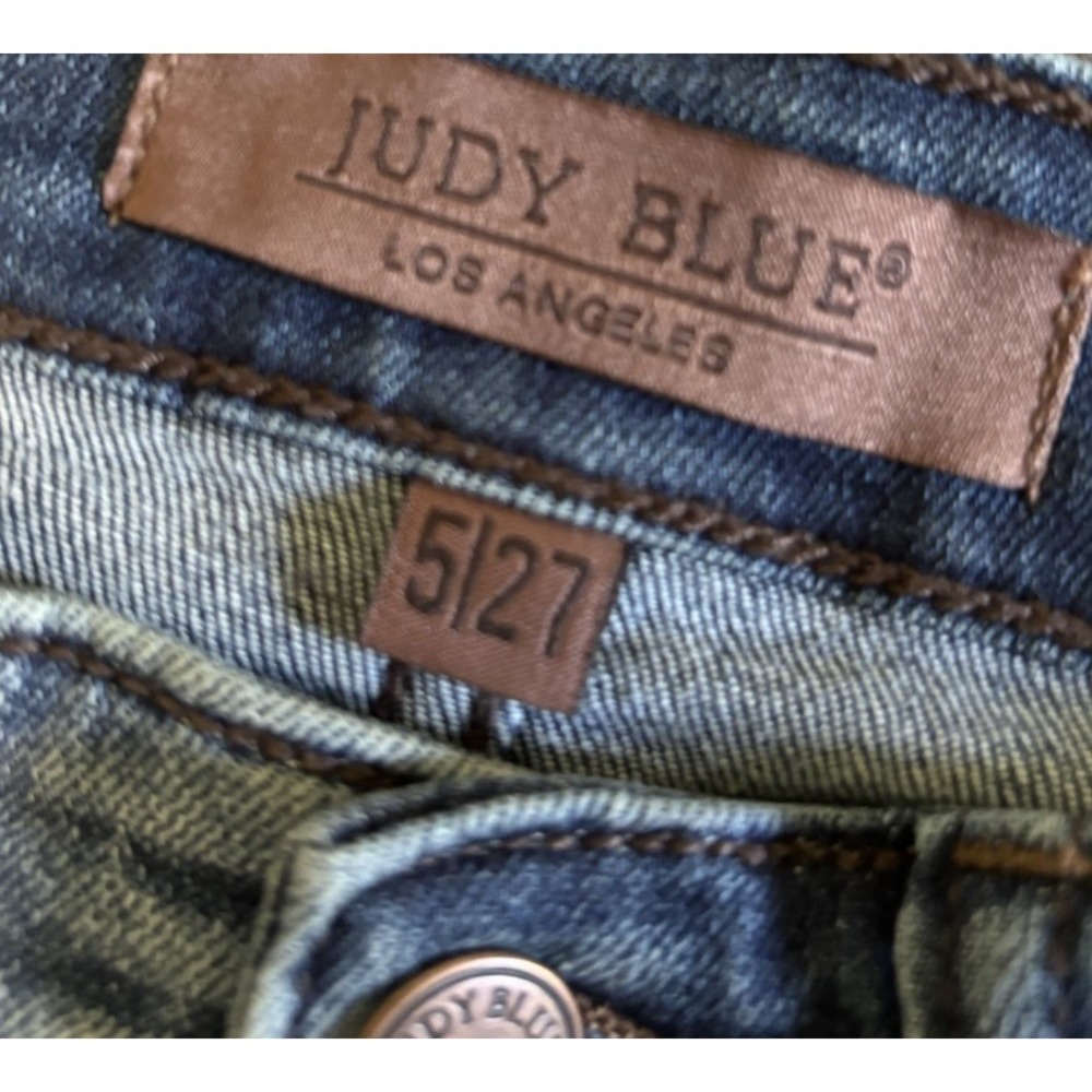 Judy Blue Skinny Fit Capri Women's Size 5/27 Stretch Comfort JB72114MD-CO - Picture 3 of 7